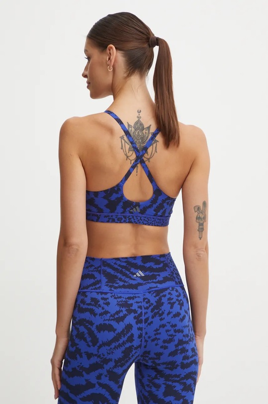 Oblečenie Podprsenka na jogu adidas Performance All Me JD7183 modrá