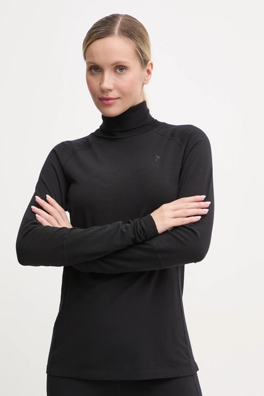 Peak Performance longsleeve funzionale Magic all'aperto nero G79888