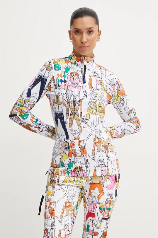 Funkčné tričko s dlhým rukávom Rossignol Booster x JCC Planet friendly biela RLNWL17