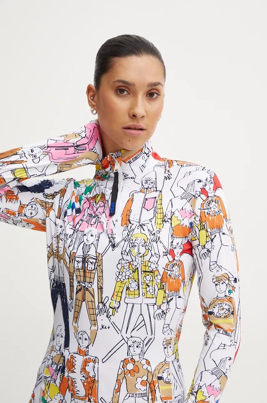 Funkčné tričko s dlhým rukávom Rossignol Booster x JCC biela RLNWL17