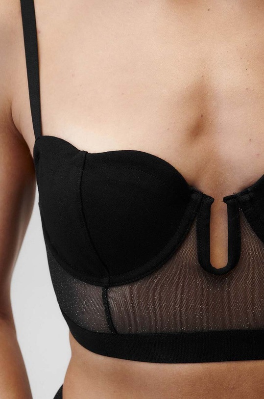 Σουτιέν Undress Code Enchanting Bra 729 μαύρο AW25