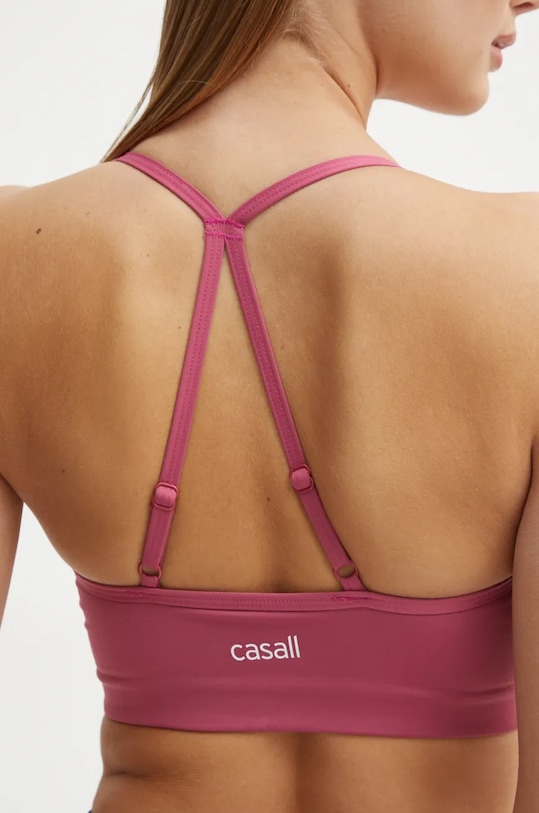 Бюстгальтер для йоги Casall Sleek Strappy 24181 розовый
