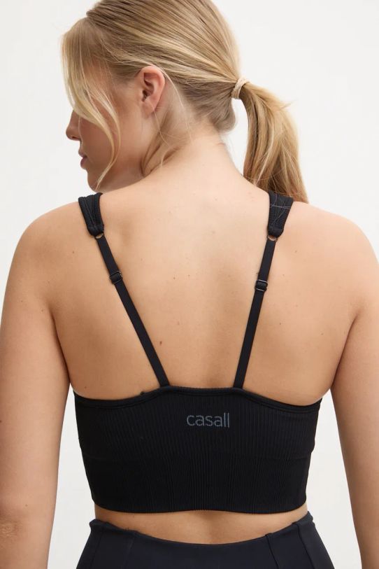 Îmbrăcăminte Casall sutien yoga Seamless Rib 24292 negru