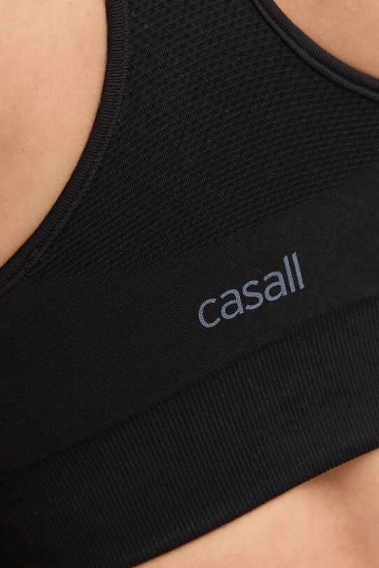 Бюстгальтер для йоги Casall Seamless Soft 24191 чорний