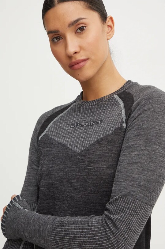 Функционална блуза с дълги ръкави LA Sportiva Wool70 Tech сив M57900907