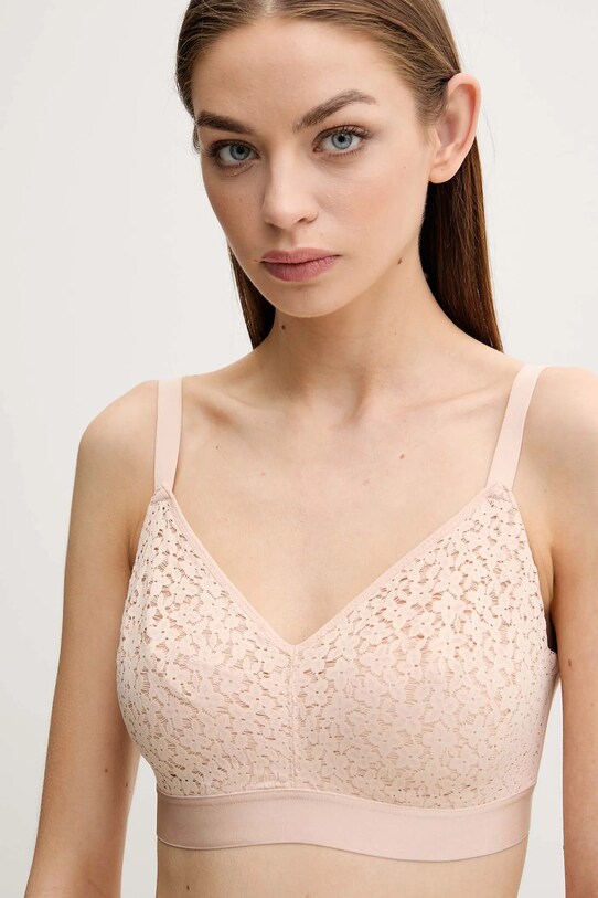Бюстгальтер Chantelle мереживо бежевий C13F80