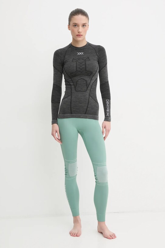 X-Bionic longsleeve funcțional Symbio Merino XM.YTB2W24W gri AW24