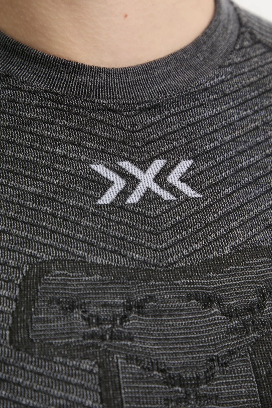Funkční triko s dlouhým rukávem X-Bionic Symbio Merino XM.YTB2W24W šedá