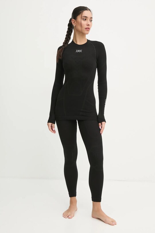 Функциональный лонгслив X-Bionic Symbio Merino XM.YTB2W24W чёрный AW24