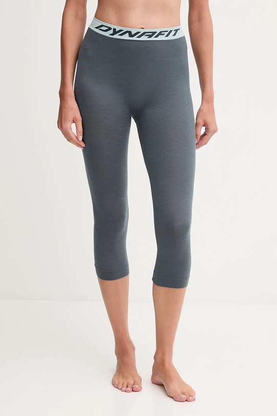 Dynafit legginsy funkcyjne Tour light Merino Planet friendly turkusowy 08.0000071387