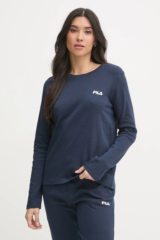 Oblečení Bavlněné pyžamo Fila FPW4189 námořnická modř