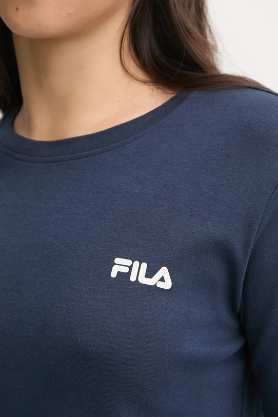 Bavlněné pyžamo Fila FPW4189 námořnická modř