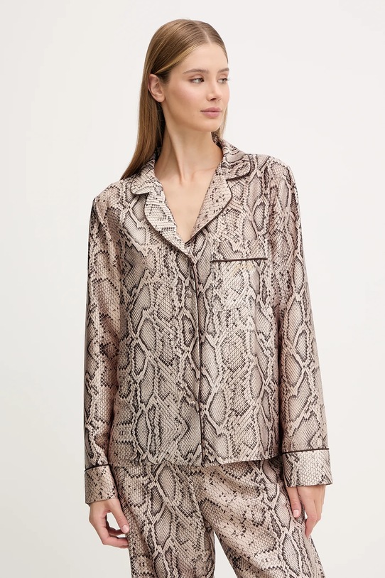 Guess piżama O4BX16.WEFC2 beżowy AW24