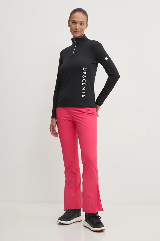 Funkční triko s dlouhým rukávem Descente DWWYGB33 černá AW24