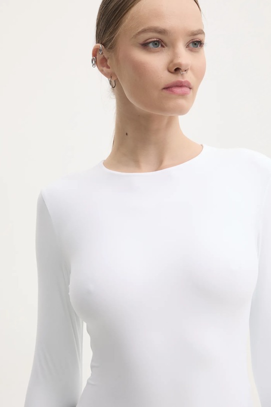 Κορμάκι Abercrombie & Fitch KI139.4602.100 λευκό