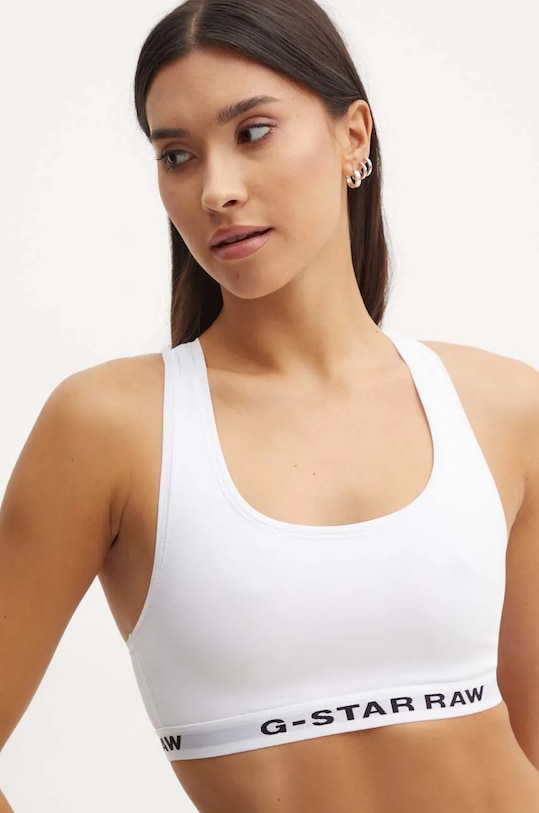 Сутиен G-Star без банели бял D23776.D516