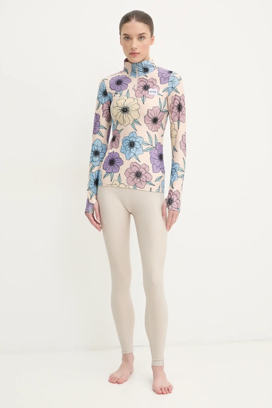 Funkčné legíny Eivy Pocket Rib A00400087 béžová AW24