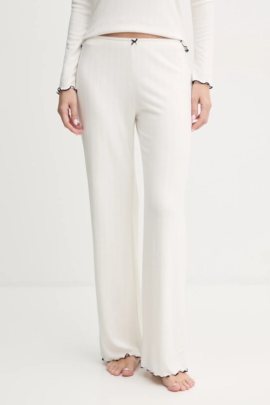 Abercrombie & Fitch pantaloni de pijama fund bej KI146.4085.178