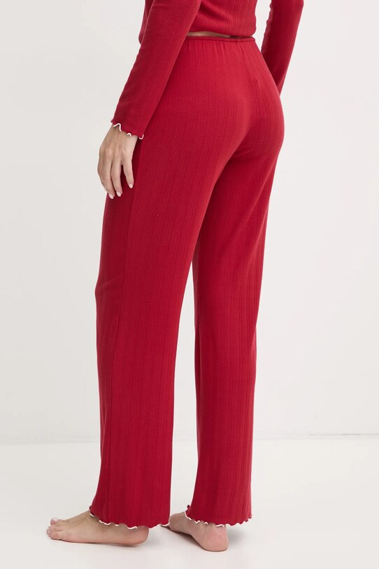 Ρούχα Παντελόνι πιτζάμας Abercrombie & Fitch KI146.4085.501 μπορντό