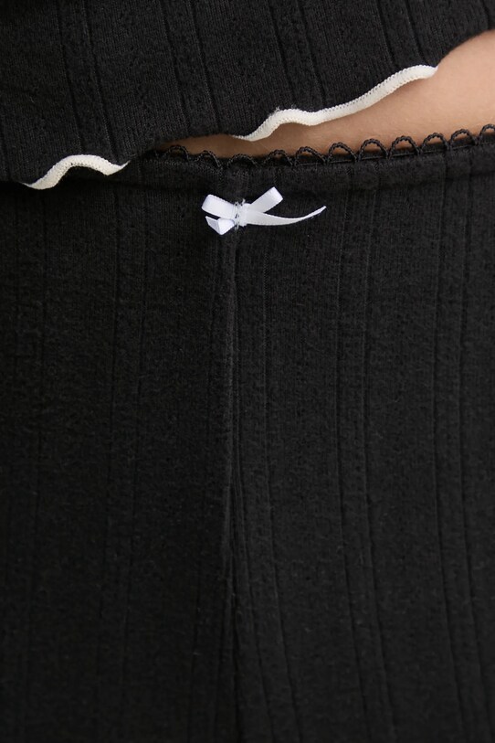 Abercrombie & Fitch pantaloni de pijama negru KI146.4085.900