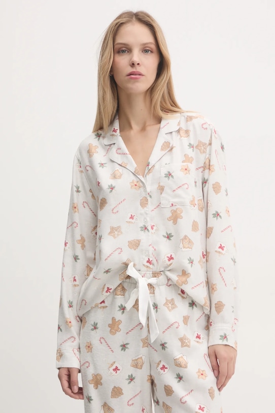 Hollister Co. piżama KI346.4045.104 szary AW24