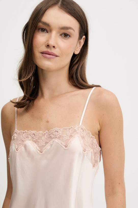 Chantelle cămașă de noapte de mătase bej C15OW5