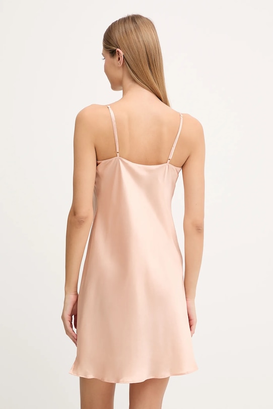 Chantelle koszulka nocna jedwabna C15OW5 pomarańczowy AW25