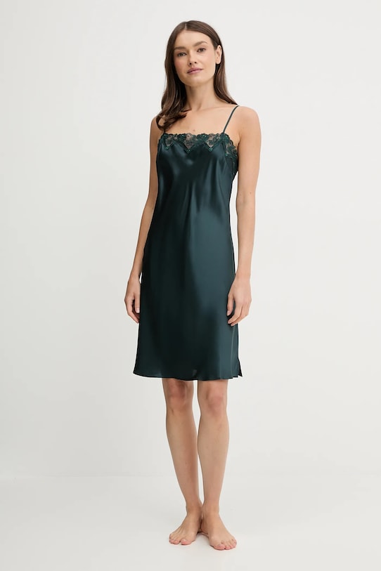 Chantelle koszulka nocna jedwabna C15OW5 turkusowy AW25