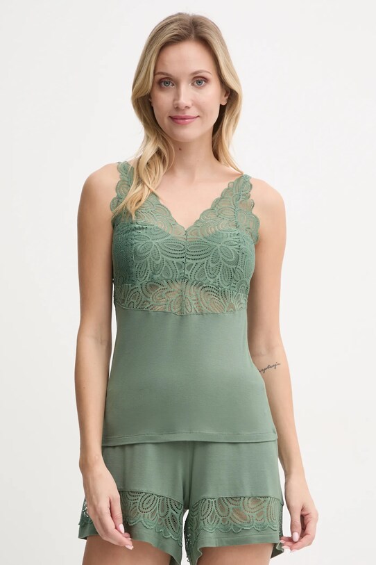Chantelle maiou de pijama FEMILET munte verde FNAKI0