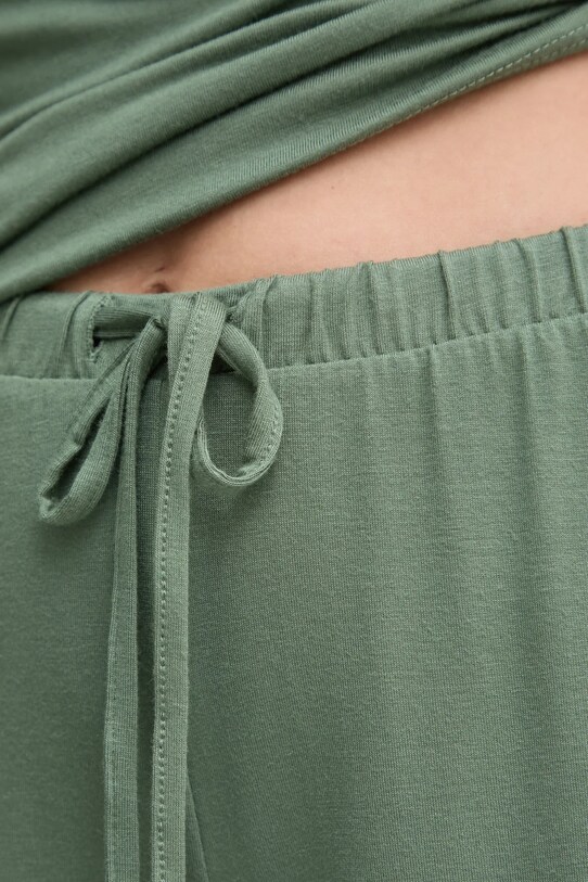 Chantelle pantaloni scurti de pijama FEMILET verde FNAKE5