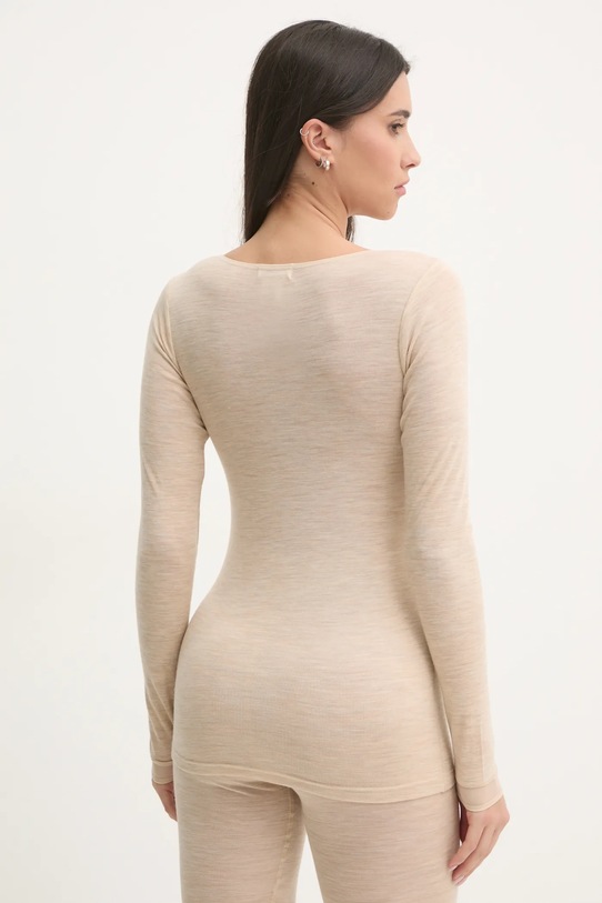Odjeća Vunena majica dugih rukava Chantelle FEMILET FN1584 bež