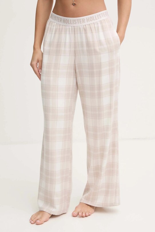 Hollister Co. pantaloni de pijama fund bej KI346.4066.105