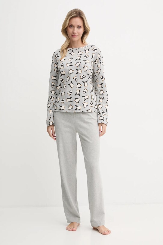 United Colors of Benetton pigiama semplice grigio 3Y343P03T