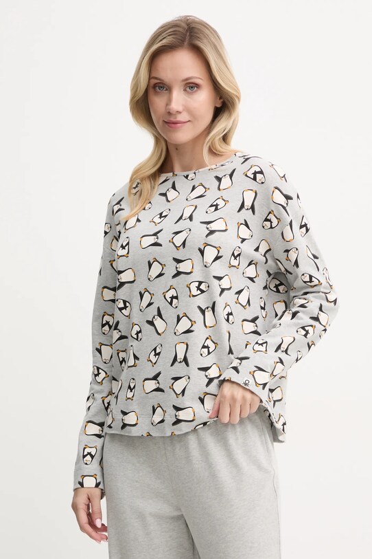 Abbigliamento United Colors of Benetton pigiama 3Y343P03T grigio