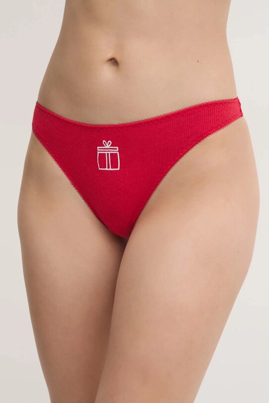 Бразилианы United Colors of Benetton трикотаж красный 37AH1S02H