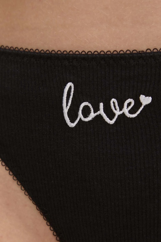 Oblečenie Brazílske nohavičky United Colors of Benetton 37AH1S02H čierna