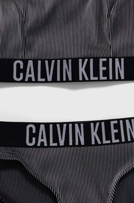 Девочка Детский раздельный купальник Calvin Klein Jeans KY0KY00088BEH.9BYH чёрный