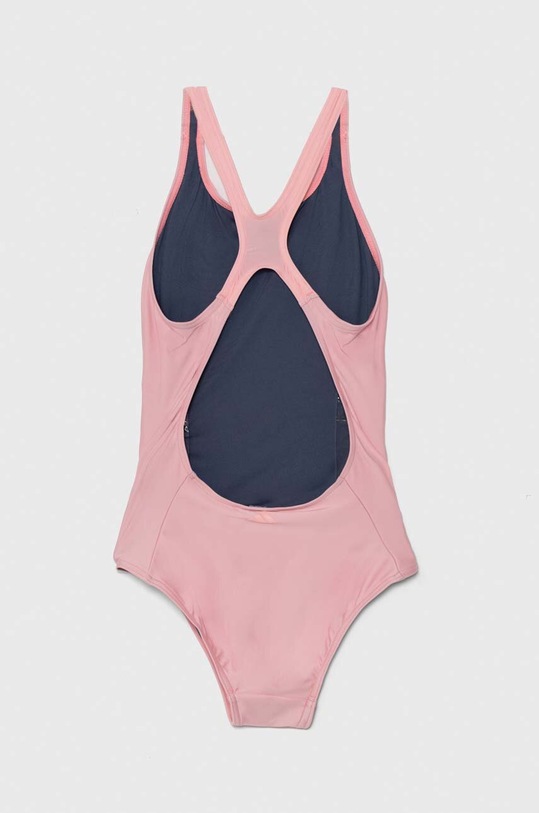 Jednodílné dětské plavky adidas Performance BIG BARS SUIT G IT2679 růžová AW24