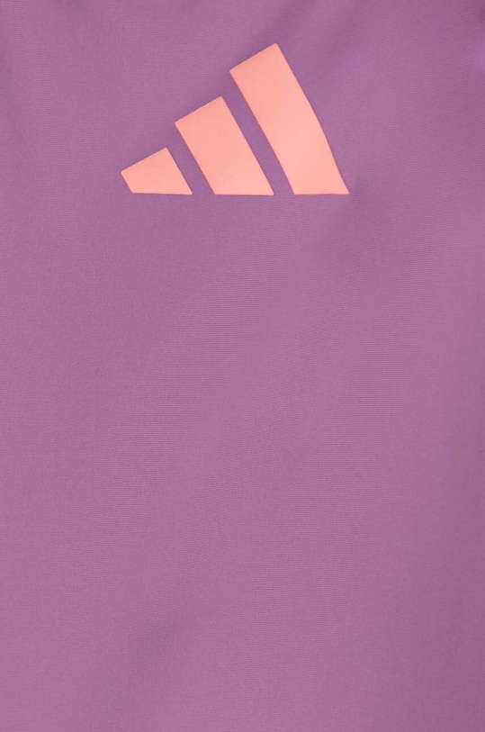 Fete adidas Performance costum de baie dintr-o bucată pentru copii 3 BARS SOL ST IT2713 violet