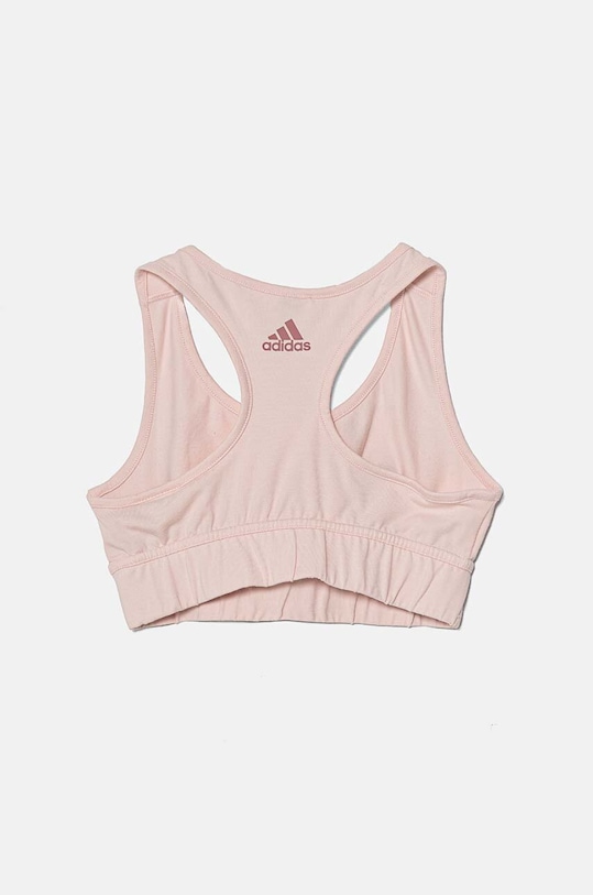 Dziewczynka adidas biustonosz dziecięcy SPORTY STREET JF8749 różowy
