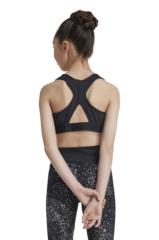 Дитячий спортивний бюстгальтер adidas JG PWR GL BRA IW3281 чорний