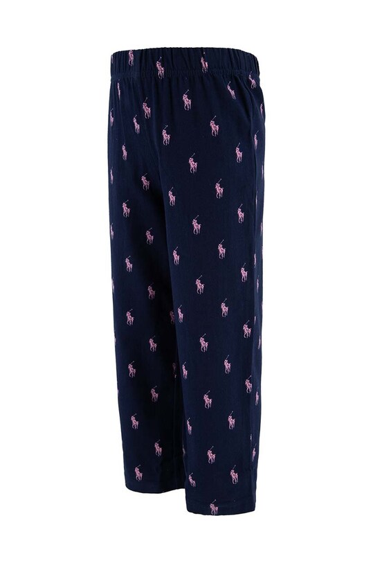 Детская хлопковая пижама Polo Ralph Lauren тёмно-синий 3P0150