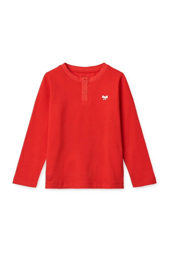 Παιδικές βαμβακερές πιτζάμες Liewood Wilhelm Printed Pyjamas Set LW19854.G κόκκινο AW24