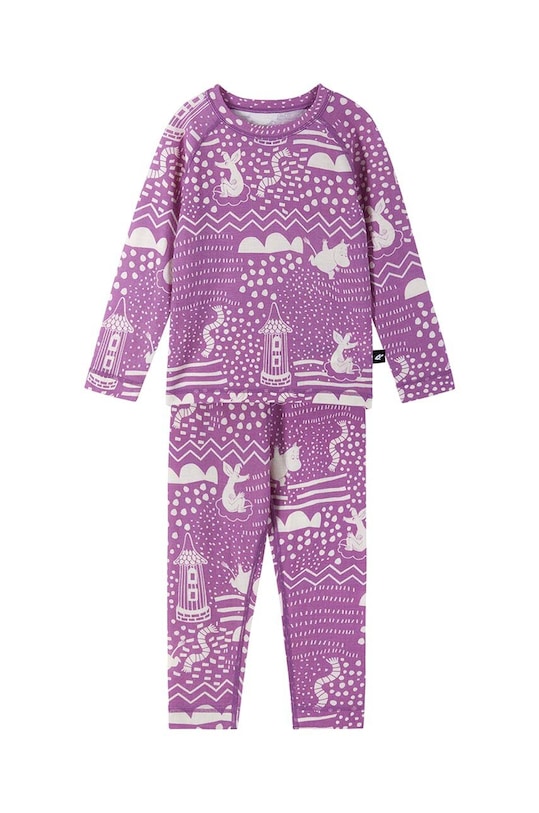 Reima bielizna funkcyjna dziecięca Moomin Trivsam 5200021B.G.9BYH różowy AW24