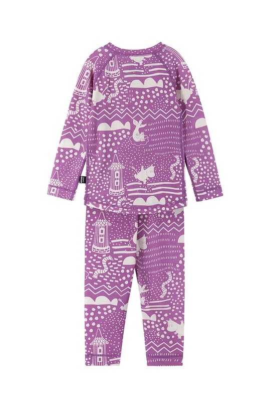 Dziewczynka Reima bielizna funkcyjna dziecięca Moomin Trivsam 5200021B.G.9BYH różowy