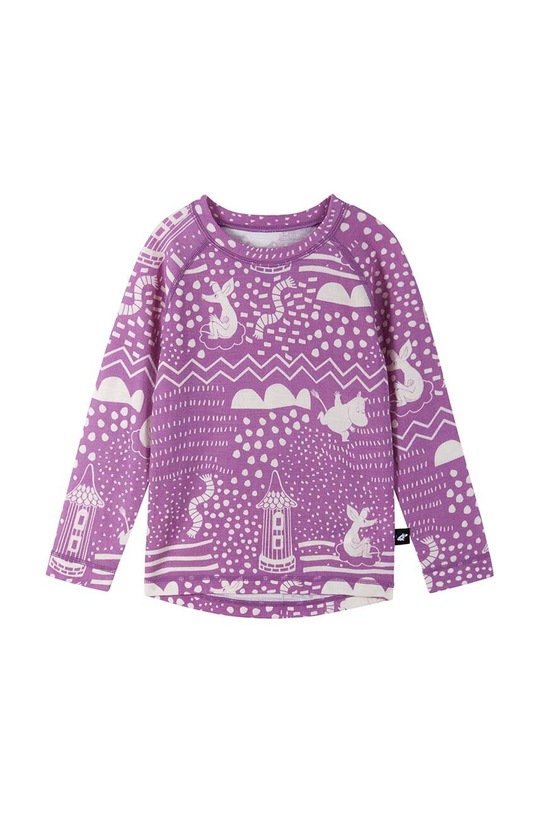 Reima bielizna funkcyjna dziecięca Moomin Trivsam różowy 5200021B.G.9BYH