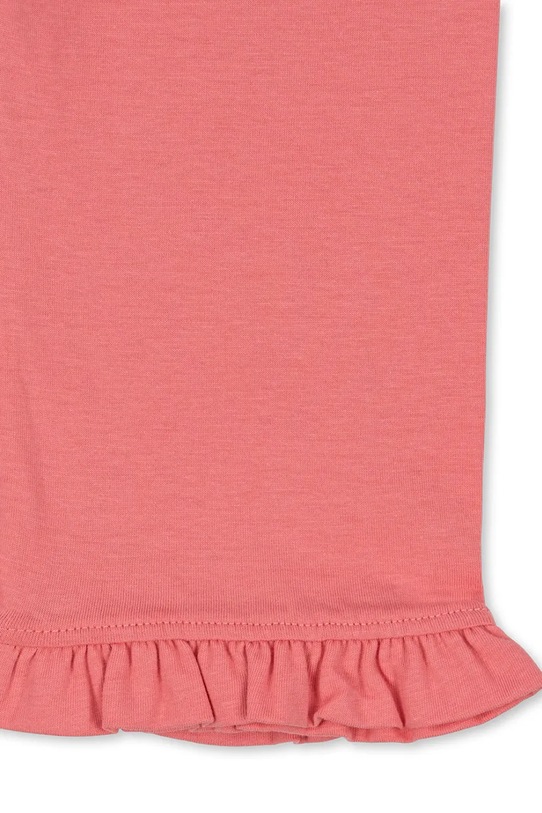 Konges Sløjd pijamale de bumbac pentru copii PIO FRILL SET GOTS KS102059