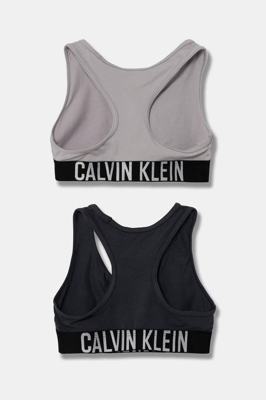 Παιδικό σουτιέν Calvin Klein Underwear 2-pack G80G800700.9BYH γκρί AW24