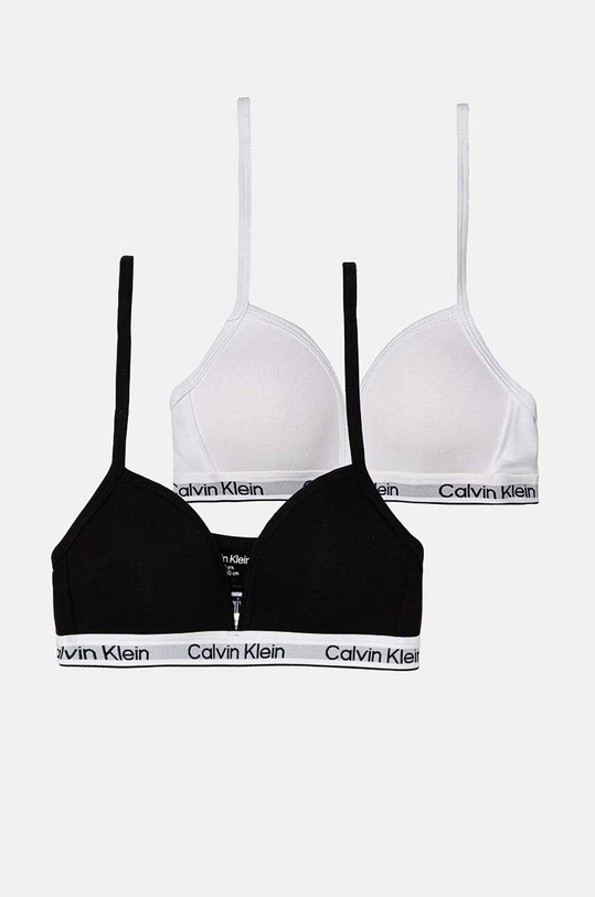 Παιδικό σουτιέν Calvin Klein Underwear 2-pack ελαφρώς ενισχυμένο λευκό G80G800723.9BYH