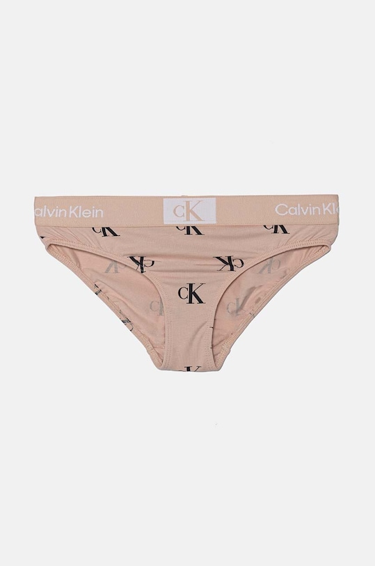 Dětské kalhotky Calvin Klein Underwear 3-pack G80G800699.9BYH zelená AW24